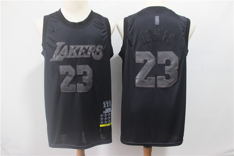Men Los Angeles Lakers #23 Davis black Game Nike NBA Jerseys